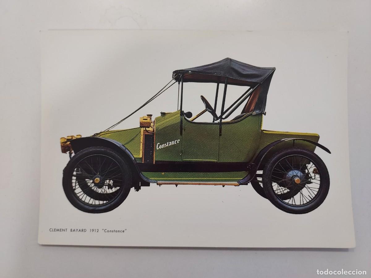 Postales: POSTAL COCHE ANTIGUO. CLEMENT BAYARD 1912 CONSTANCE. CYZ. SIN CIRCULAR. 1966