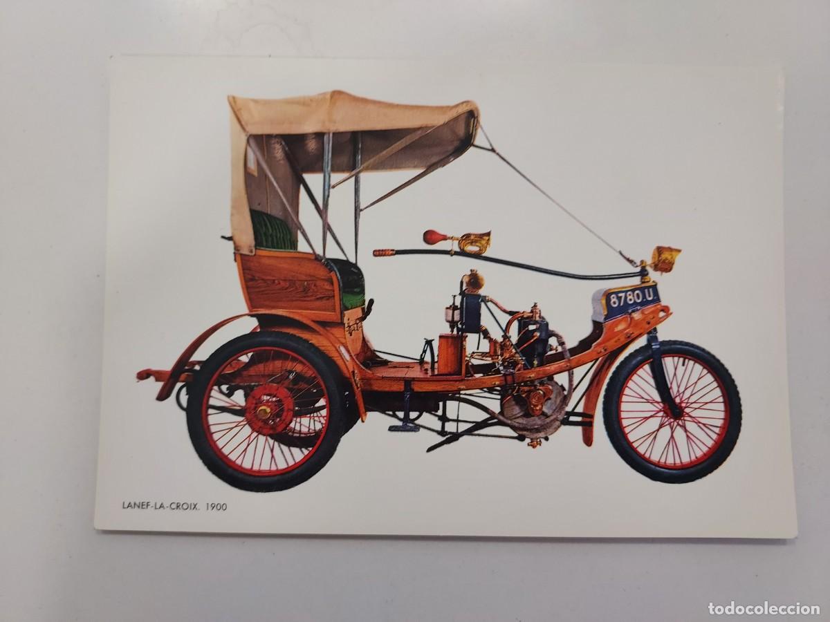 Postales: POSTAL COCHE ANTIGUO. LANEF LA CROIX 1900. CYZ. SIN CIRCULAR. 1966