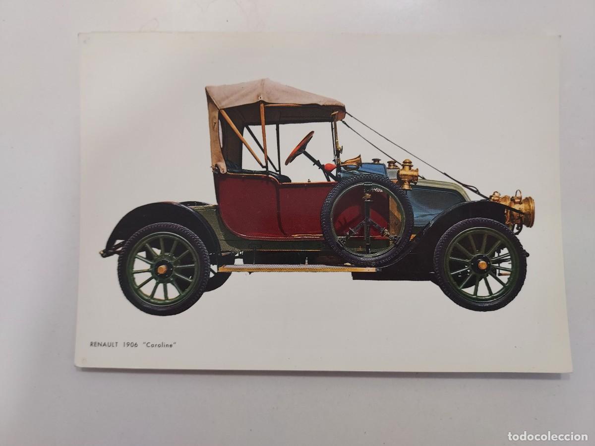 Postales: POSTAL COCHE ANTIGUO. RENAULT 1906 CAROLINE. CYZ. SIN CIRCULAR. 1966