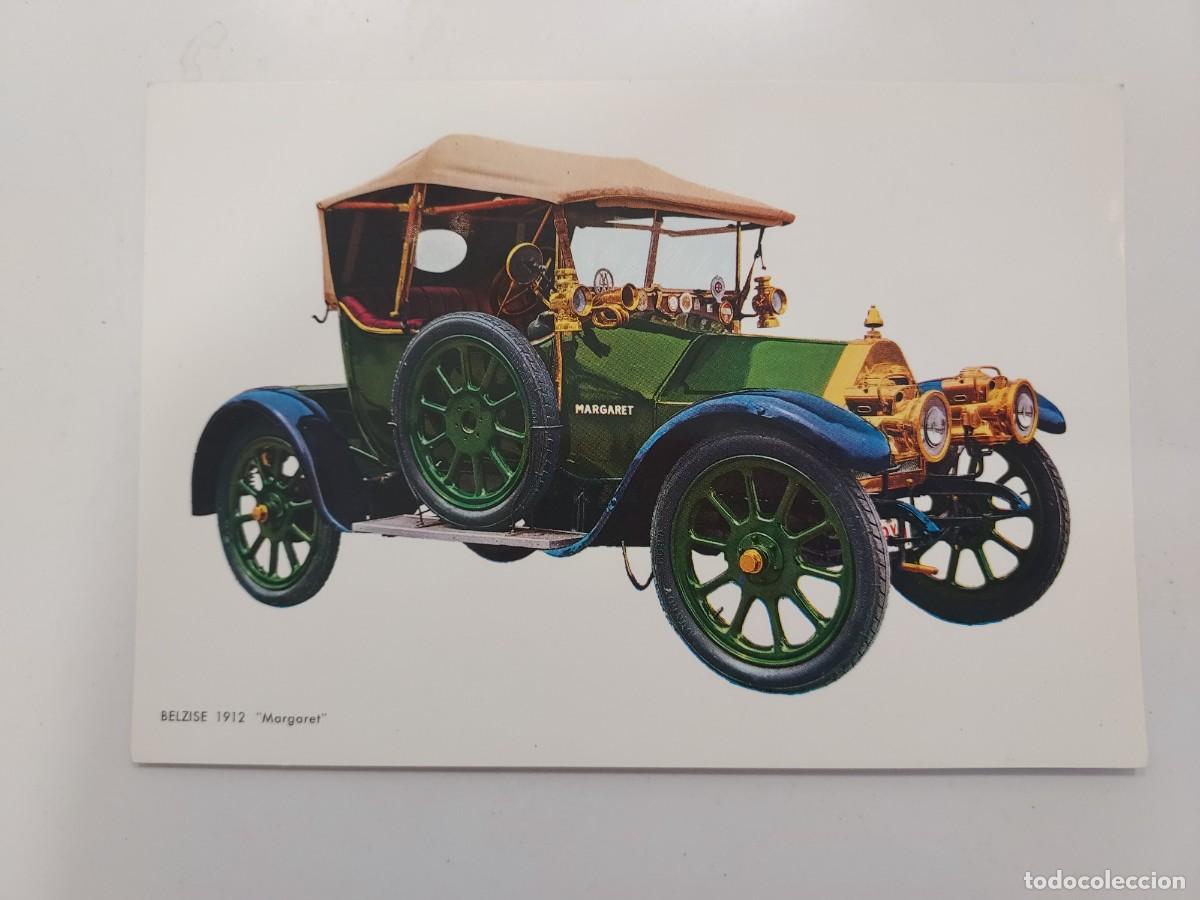 Postales: POSTAL COCHE ANTIGUO. BELZISE 1912 MARGARET. CYZ. SIN CIRCULAR. 1966
