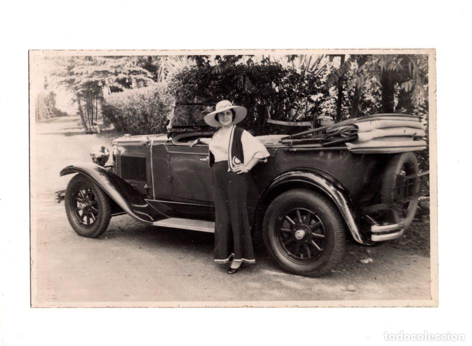 Postais: PODR&Iacute;A TRATARSE VEH&Iacute;CULO DE MARCAS BUICK, WANDERER O CHEVROLET, FINALES A&Ntilde;OS 20. POSTAL FOTOGR&Aacute;FICA.