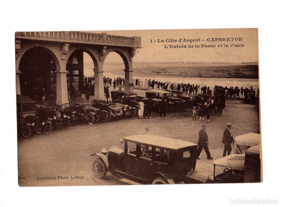 Postais: LA COSTA PLATEADA - CAPBRETON LA ENTRADA AL PASO Y LA PLAZA