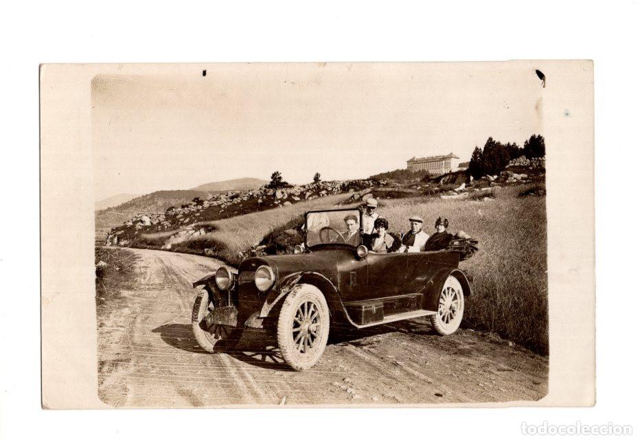 Postales: AUTOM&Oacute;VIL CL&Aacute;SICO, PROBABLEMENTE UN BUICK DE 1917.