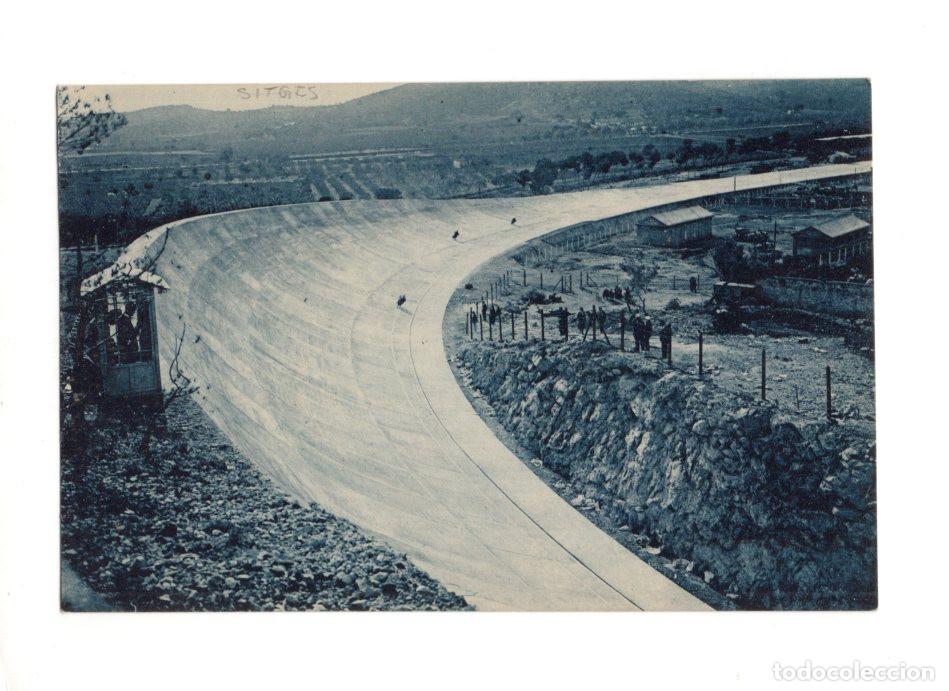 Postales: SITGES.- AUT&Oacute;DROMO NACIONAL. AUT&Oacute;DROMO DE SITGES-TERRAMAR, UN CIRCUITO DE CARRERAS EMBLEM&Aacute;TICO.