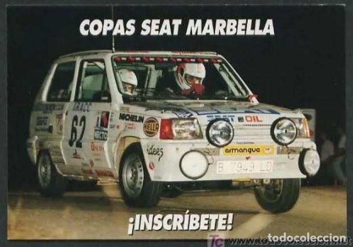 Postkarten: SEAT. *Copas Seat Marbella 1991* Dep. Legal B. 16344-XXXIV. Nueva.