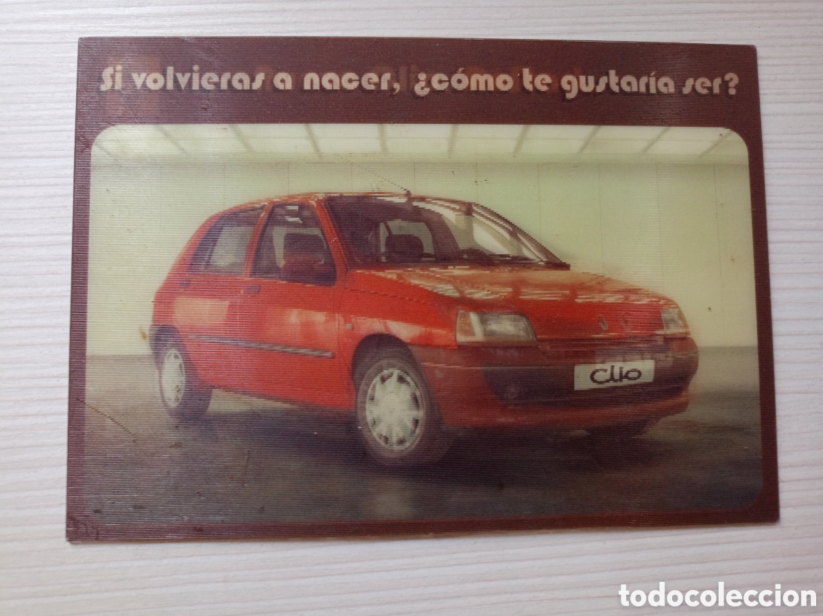 Postales: Nuevo Clio. Restart. Postal 3D.