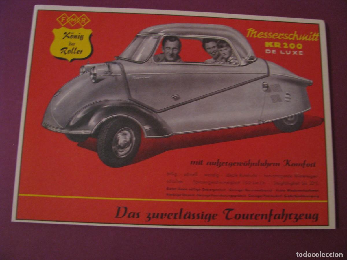 Postales: POSTAL DE EDITORIAL P.A.R.C. ARCHIV-EDITION. ALEMANIA. PUBL. MESSERSCHMITT KR 200