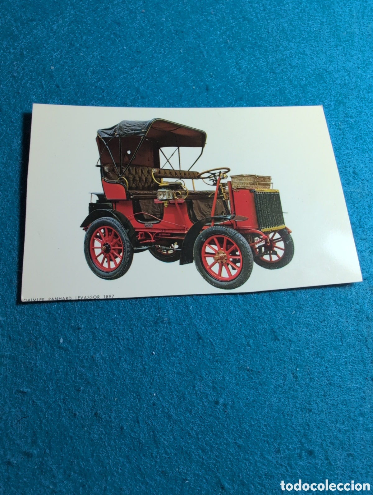 Postales: Postal coche daimler panhard levassor 1897