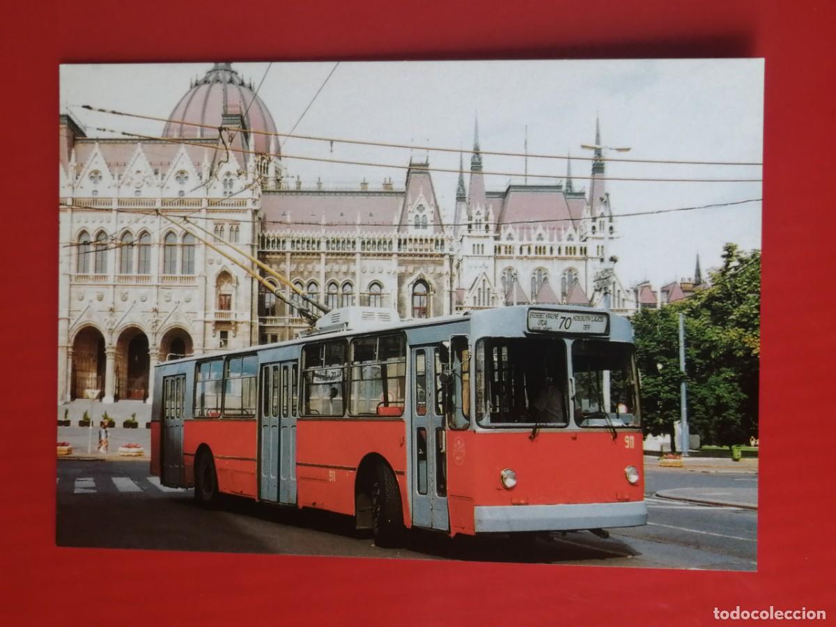 Postales: POSTAL 18947 HUNGRIA NUEVA-TOP CARD -BKV 911 -TROLEBUS BUDAPEST