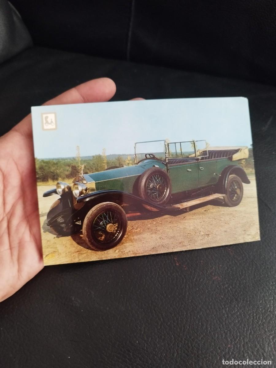Postales: Antigua postal de coche ROLLS ROYCE 47 HP.