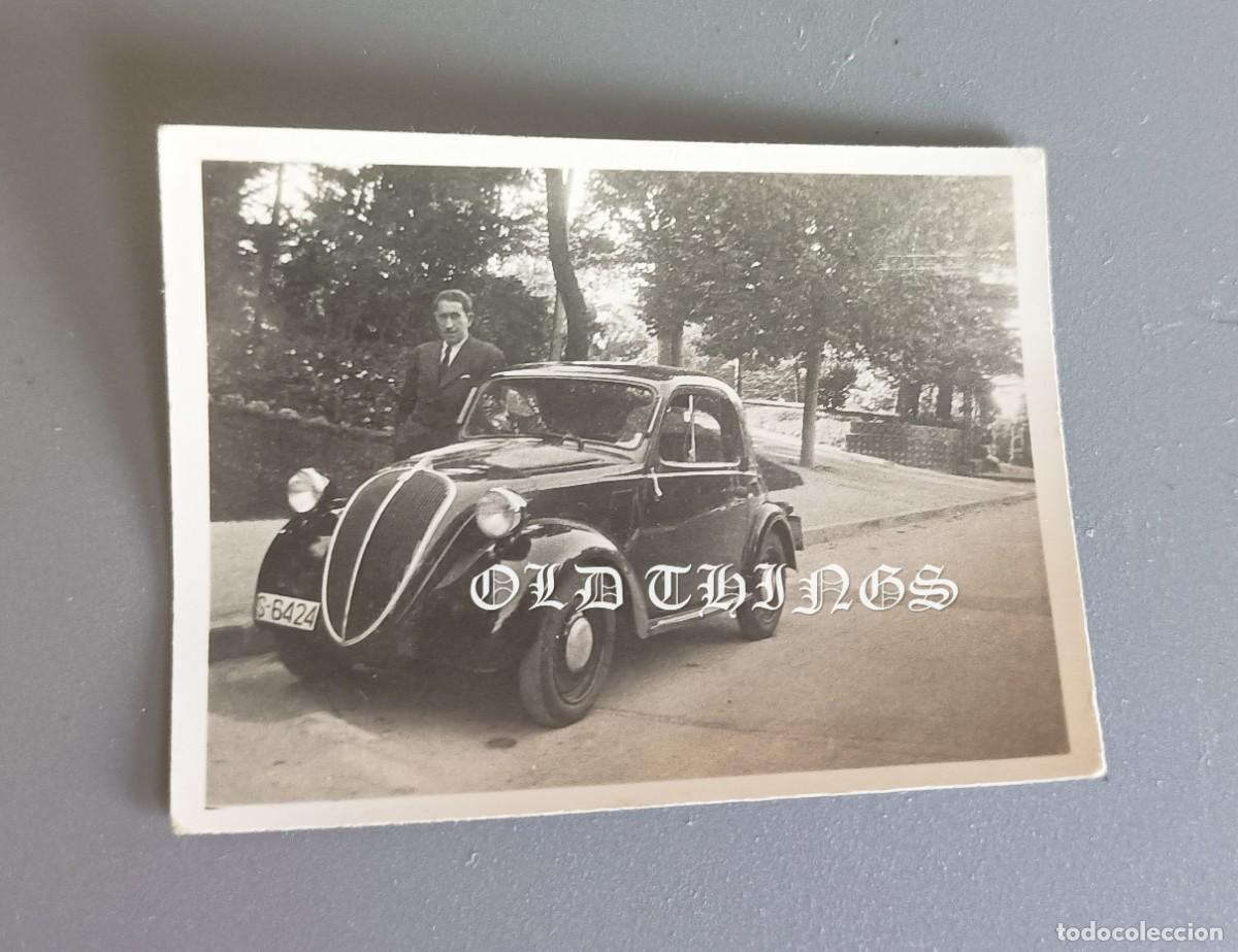 Postcards: FOTOGRAFIA DE AUTOMOVIL, COCHE A&Ntilde;OS 40, MIDE 6 X 4,5 CMS.