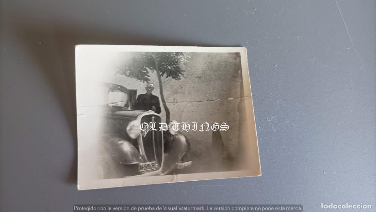 Postcards: FOTOGRAFIA DE AUTOMOVIL, COCHE A&Ntilde;OS 40, MIDE 6 X 4,5 CMS.