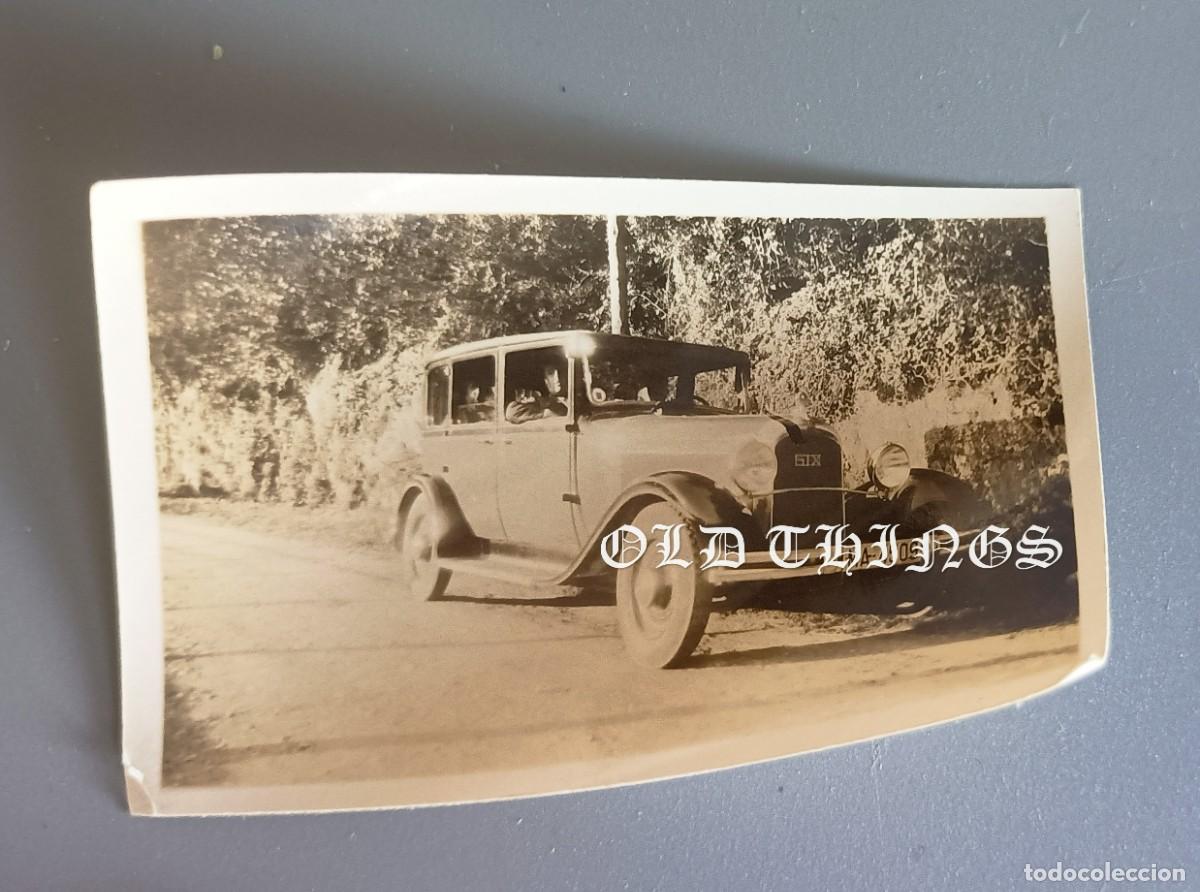 Postales: FOTOGRAFIA DE AUTOMOVIL, COCHE A&Ntilde;OS 40, MIDE 6 X 4,5 CMS.