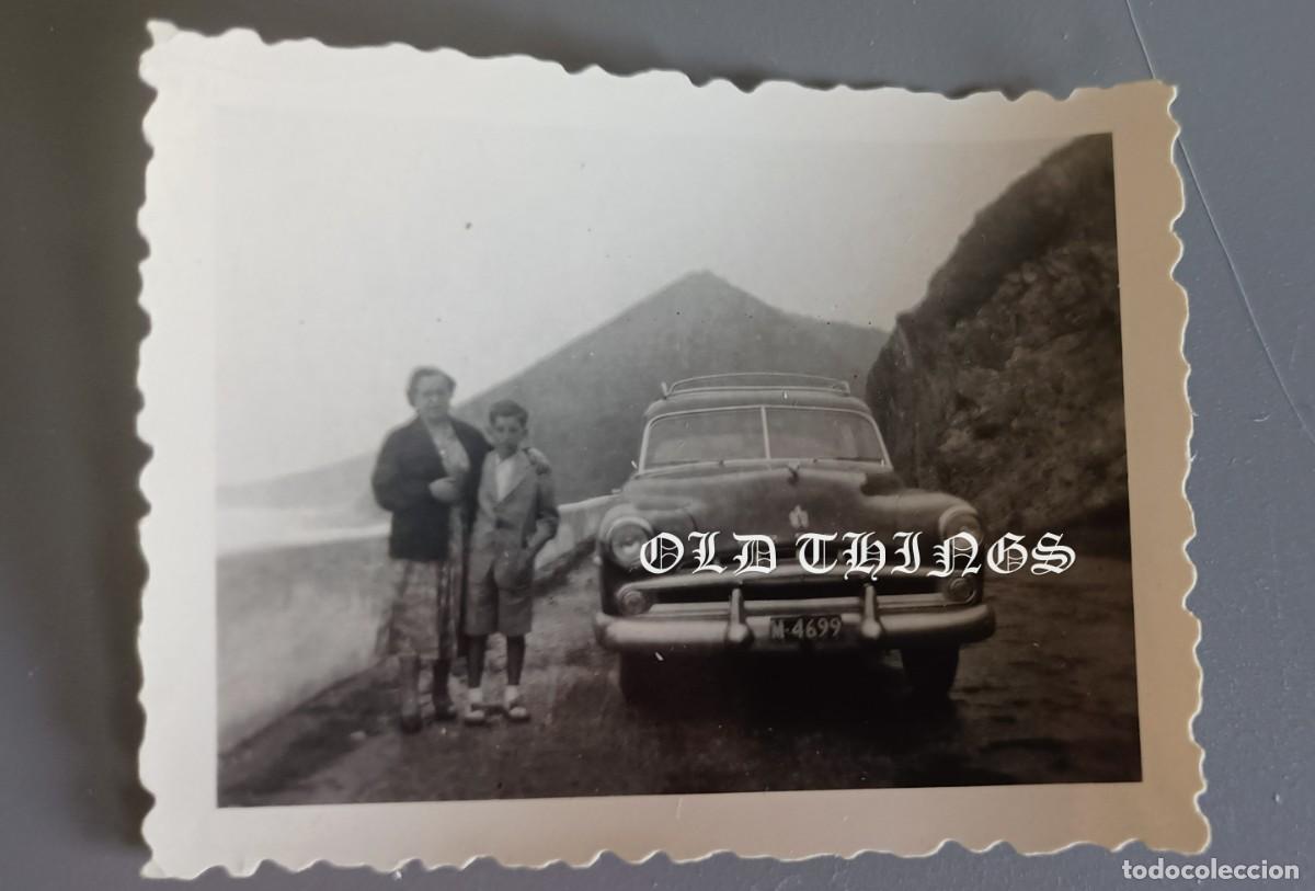 Postales: FOTOGRAFIA DE AUTOMOVIL, COCHE A&Ntilde;OS 40, MIDE 6 X 4,5 CMS.