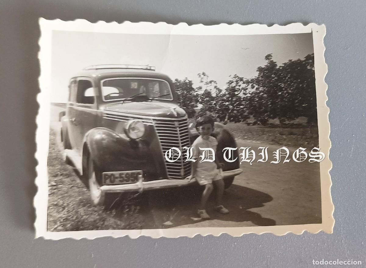Postales: FOTOGRAFIA DE AUTOMOVIL, COCHE A&Ntilde;OS 40, MIDE 6 X 4,5 CMS.