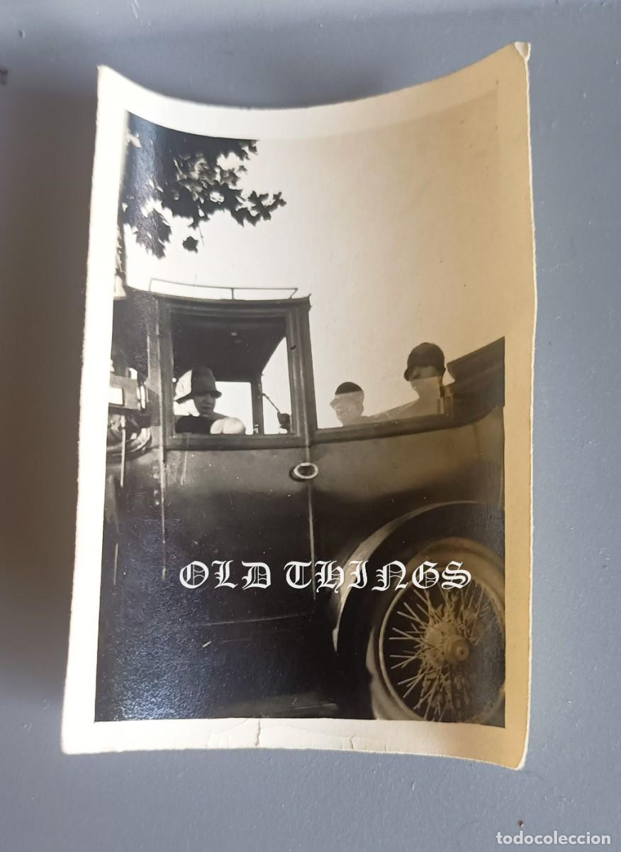 Postales: FOTOGRAFIA DE AUTOMOVIL, COCHE A&Ntilde;OS 40, MIDE 8 X 5,5 CMS.