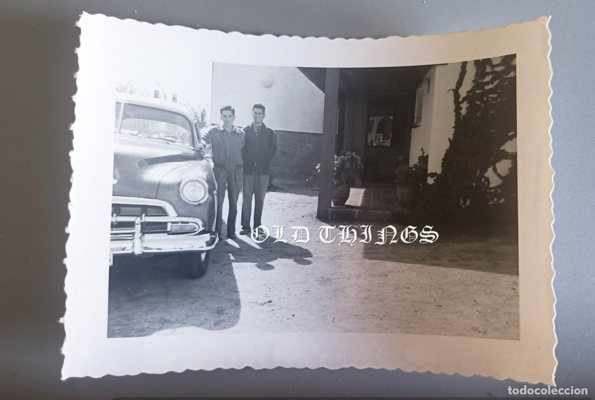 Postales: FOTOGRAFIA DE AUTOMOVIL, COCHE A&Ntilde;OS 40, MIDE 9,5 X 7 CMS.