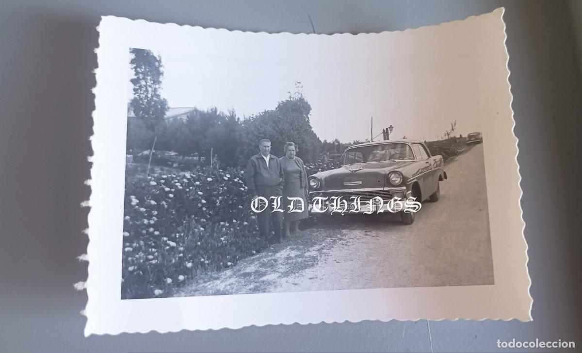 Postales: FOTOGRAFIA DE AUTOMOVIL, COCHE A&Ntilde;OS 40, MIDE 9,5 X 7 CMS.