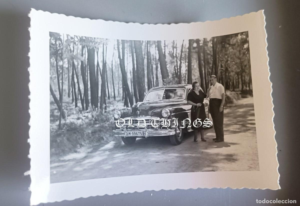 Postales: FOTOGRAFIA DE AUTOMOVIL, COCHE A&Ntilde;OS 40, MIDE 9,5 X 7 CMS.
