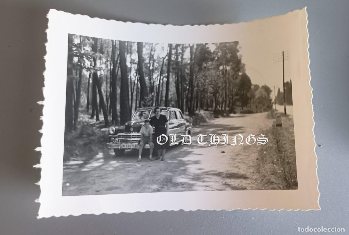Postales: FOTOGRAFIA DE AUTOMOVIL, COCHE A&Ntilde;OS 40, MIDE 9,5 X 7 CMS.