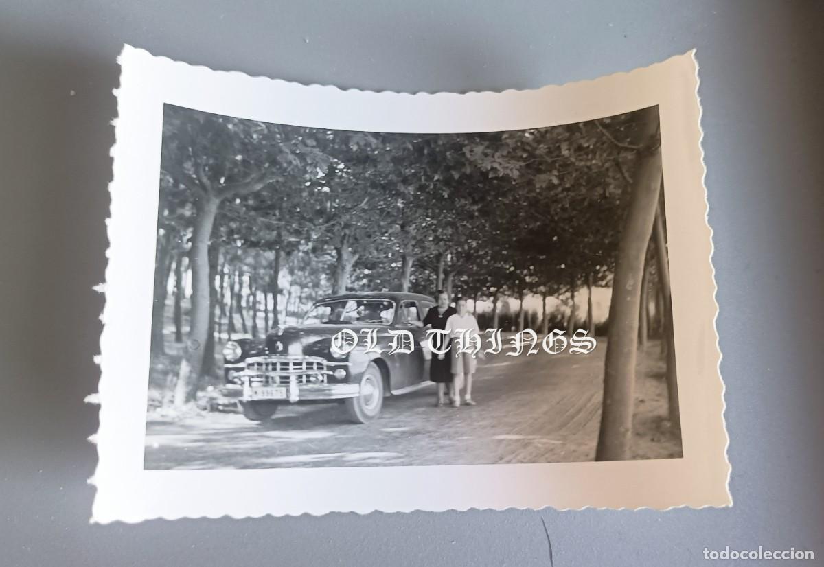 Postales: FOTOGRAFIA DE AUTOMOVIL, COCHE A&Ntilde;OS 40, MIDE 9,5 X 7 CMS.