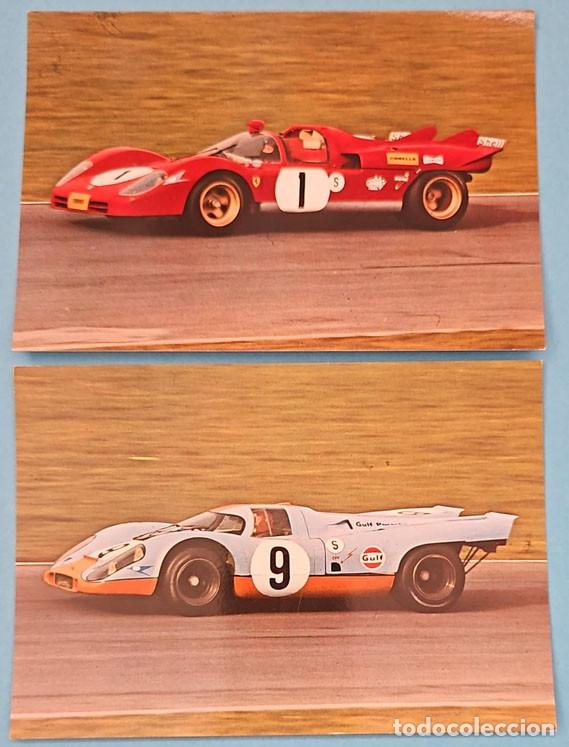Postales: LOTE 3 POSTALES C Y Z NUEVAS COCHES SPORT GRUPOS 5/6: PORSCHE 917 FERRARI 512S CHEVRON B16