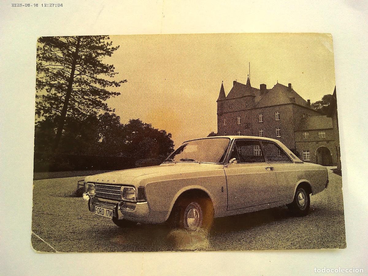 Postales: POSTAL DEL COCHE FORD 17M . ALEMANIA A&Ntilde;OS 50