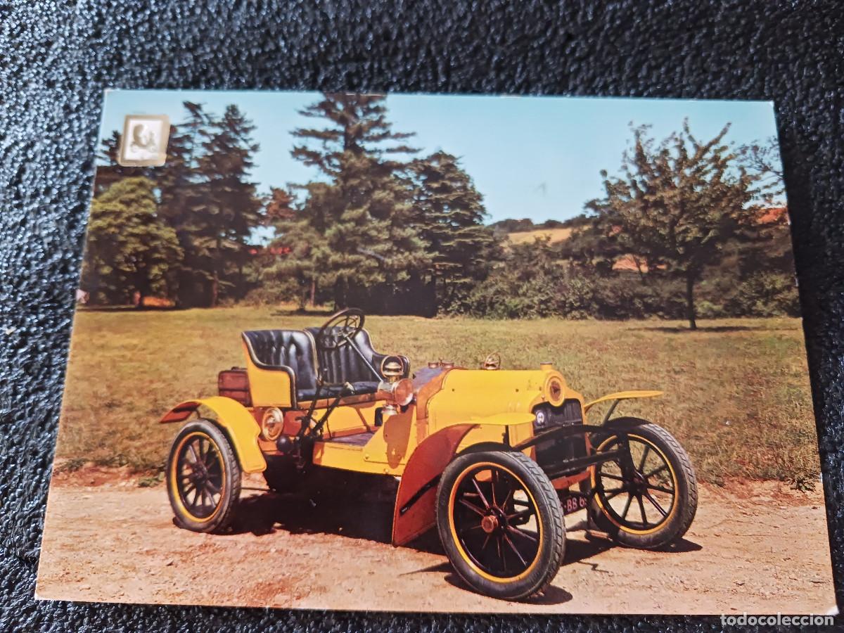 Postales: Coleccion Coches de Epoca. sizaire et naudin 1906, ed. escudo, circulada