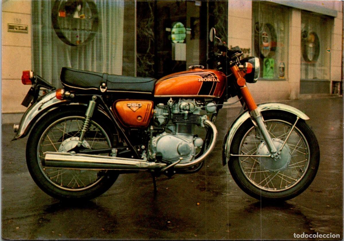 Postales: Honda CB 250 - 250 cm3 - 150 km/h - Moto revue - Postal - 150x105mm