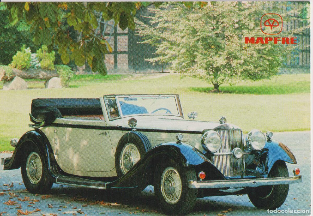 Postales: POSTAL AUTOMOVILES ANTIGUOS - MAPFRE