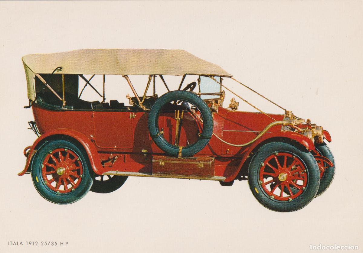 Postales: POSTAL COCHE DE EPOCA ITALA 1912 25/35 HP &ndash; EDITA CYZ 6840 &ndash; CIRCULADA 1969