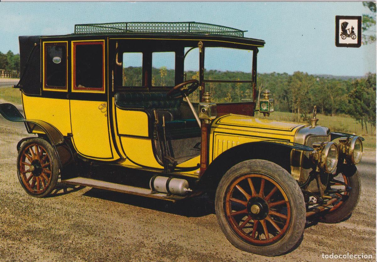 Postales: COCHES DE EPOCA &ndash; PANHARD LEVASSOR 40 HP 1904 &ndash; ESCUDO DE ORO SERIE B N&ordm;30 &ndash; S/C