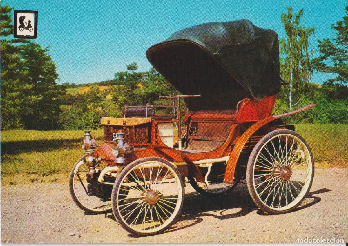 Postales: COCHES DE EPOCA &ndash; PEUGEOT 1895 &ndash; ESCUDO DE ORO SERIE A N&ordm;19 &ndash; S/C