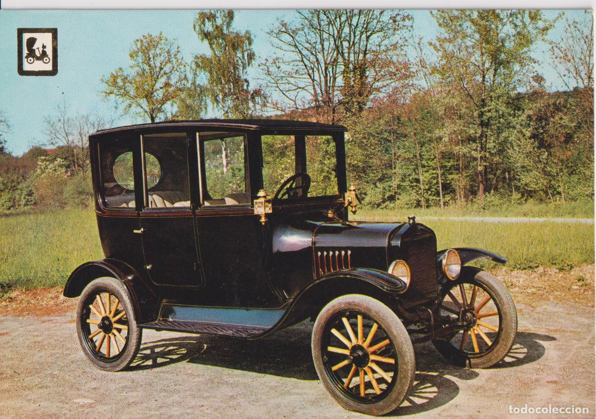 Postales: COCHES DE EPOCA &ndash; FORT T 1919 &ndash; ESCUDO DE ORO SERIE A N&ordm;2 &ndash; S/C