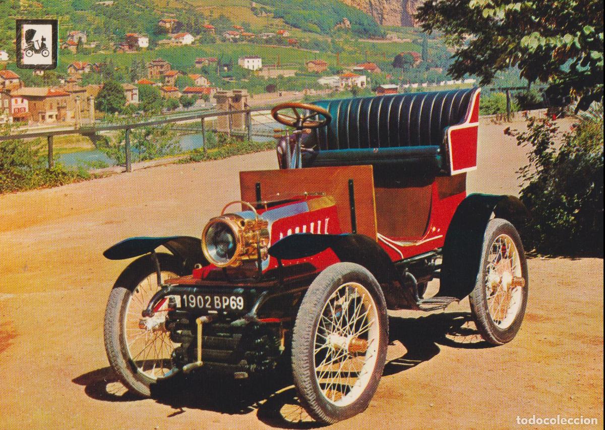 Postales: COCHES DE EPOCA &ndash; DE DION BOUTON 1902 &ndash; ESCUDO DE ORO SERIE A N&ordm;17 &ndash; S/C
