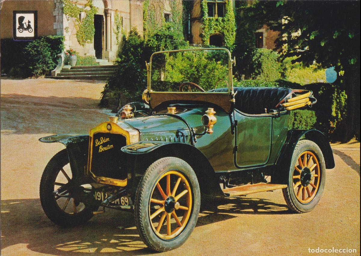 Postales: COCHES DE EPOCA &ndash; DE DION BOUTON 1912 &ndash; ESCUDO DE ORO SERIE A N&ordm;14 &ndash; S/C