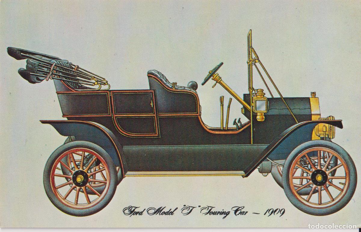 Postales: POSTAL COCHE DE EPOCA FORD T TOURING CAR 1909 &ndash; EDITA DP DEXTER 70917 - S/C