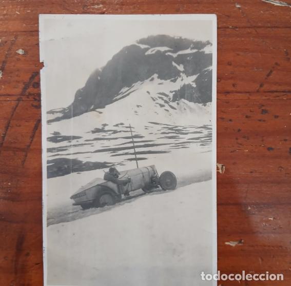 Postales: Postal principio de siglo 20 coche de carrera