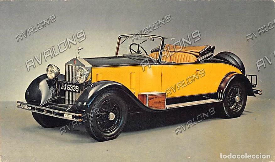 Postales: Rolls Royce 20, 25 HP de 1932 - Sin Circular - Bordes ligeramente dentados