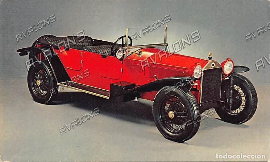 Postales: Lancia Lambda 1922-23 - Sin circular - Bordes ligeramente dentados