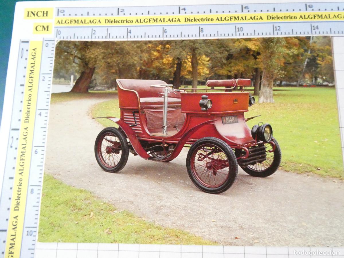 Postales: POSTAL DE COCHES. MUSEO SUIZO LUCERNA SUIZA. 1902 AUTOMOBIL BERNA. 3911