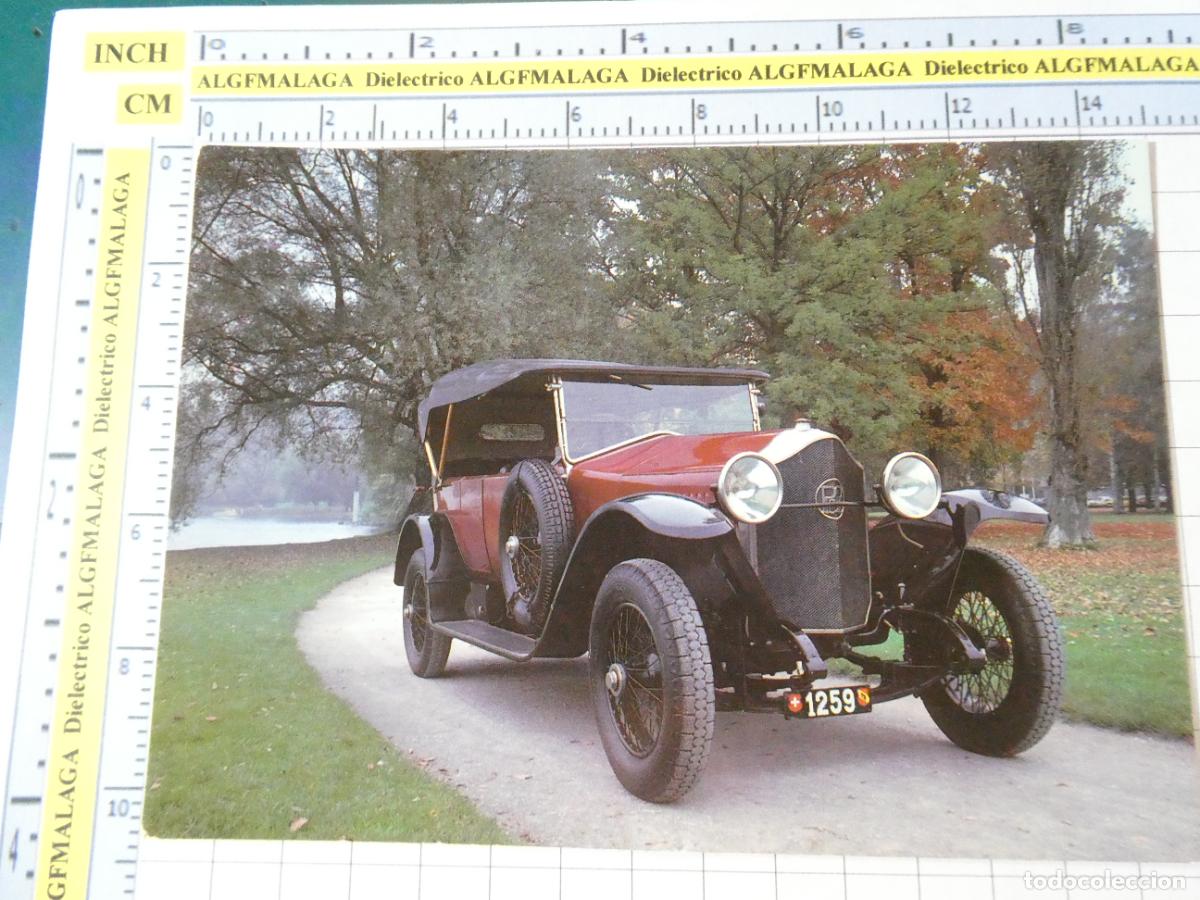 Postales: POSTAL DE COCHES. MUSEO SUIZO LUCERNA SUIZA. 1919 AUTOMOBIL PIC PIC. 3914