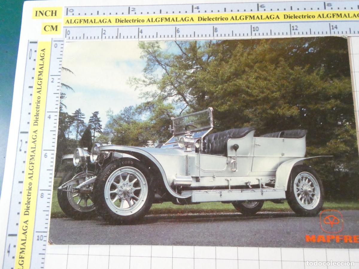 Postales: POSTAL DE COCHES. PUBLICIDAD MAPFRE SEGUROS. ROLLS ROYCE SILVER GHOST. 3923