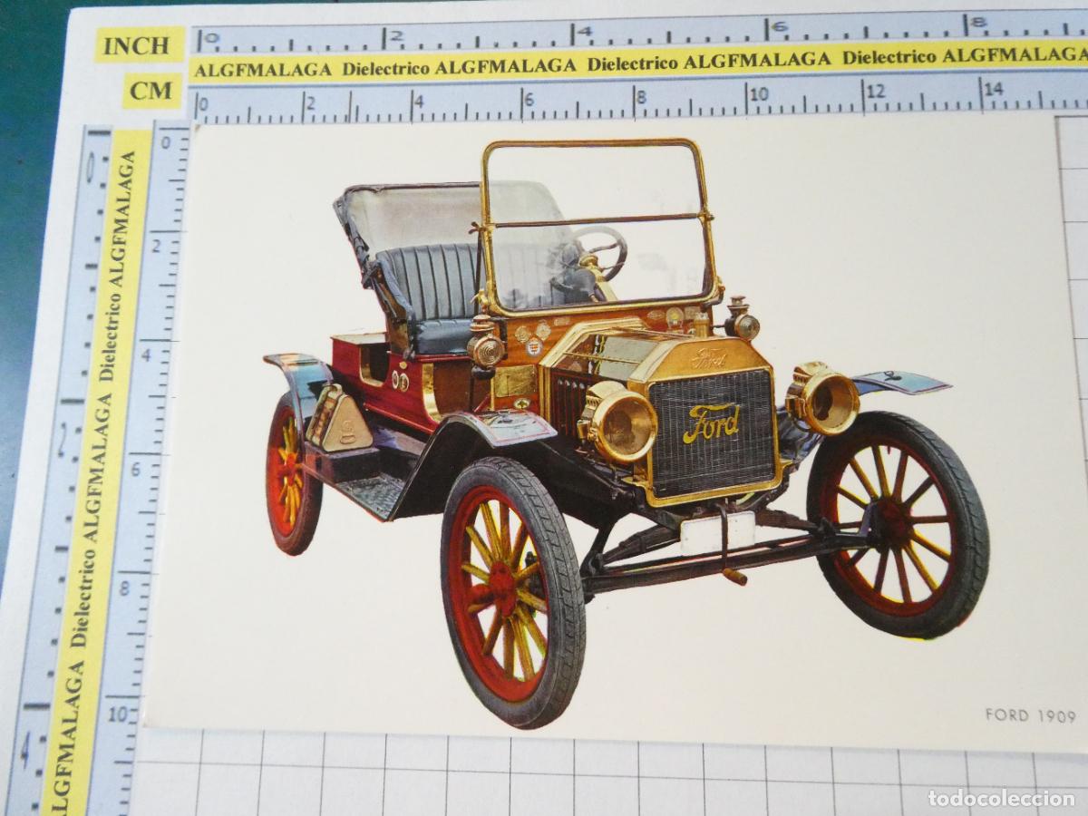 Postales: POSTAL DE COCHES. FORD 1909. . 3924