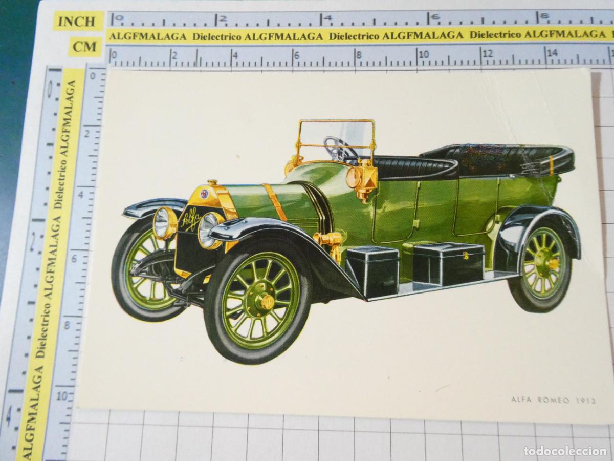 Postales: POSTAL DE COCHES. ALFA ROMEO DE 1913. 3927