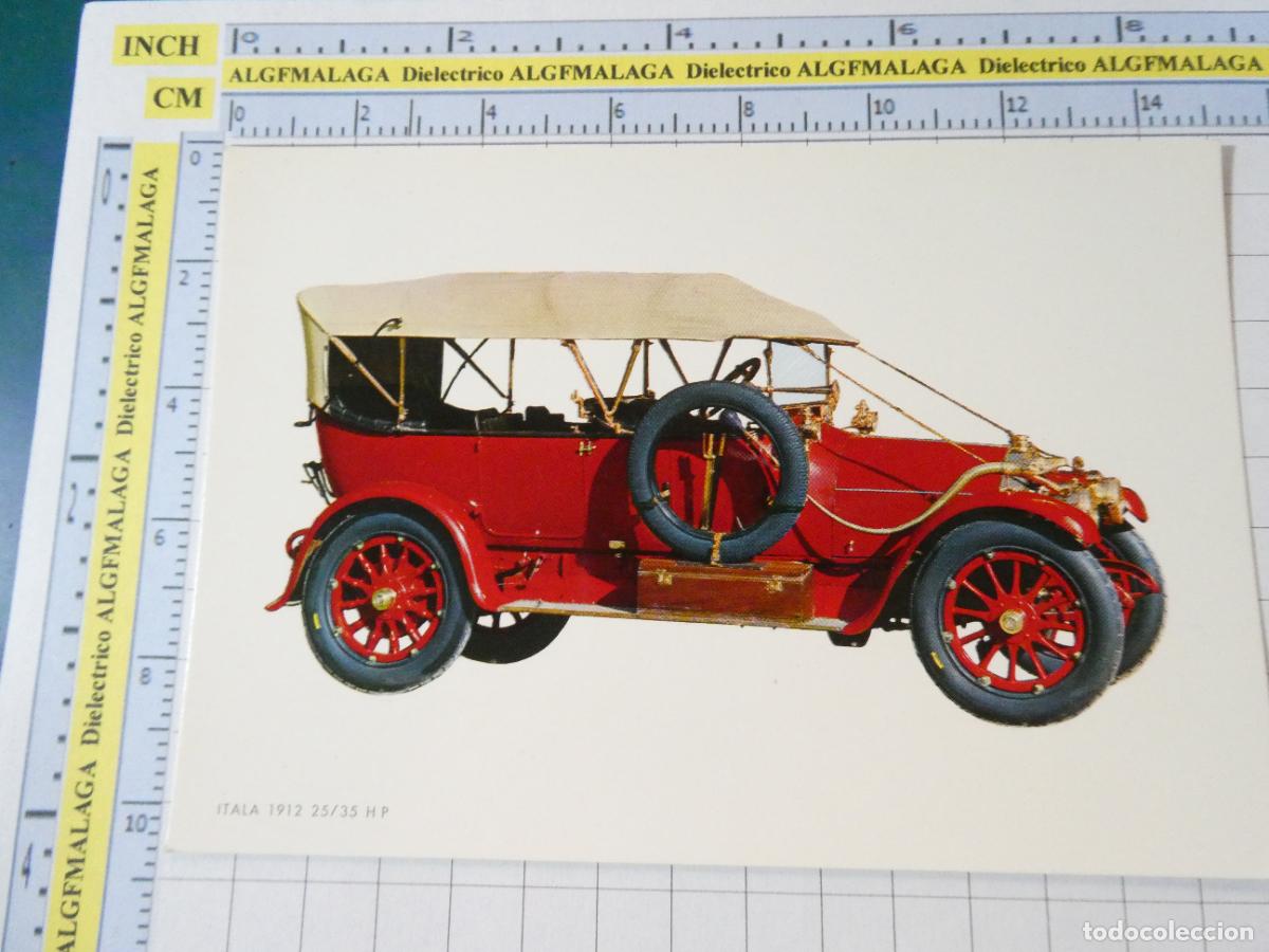 Postales: POSTAL DE COCHES. ITALA 1912 25/35 HP. 3930