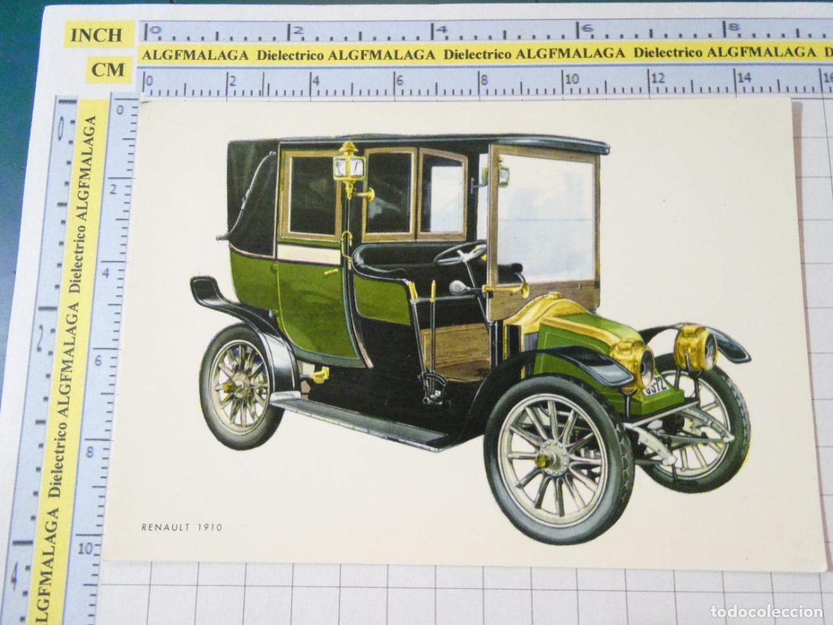 Postales: POSTAL DE COCHES. RENAULT DE 1910. 3932