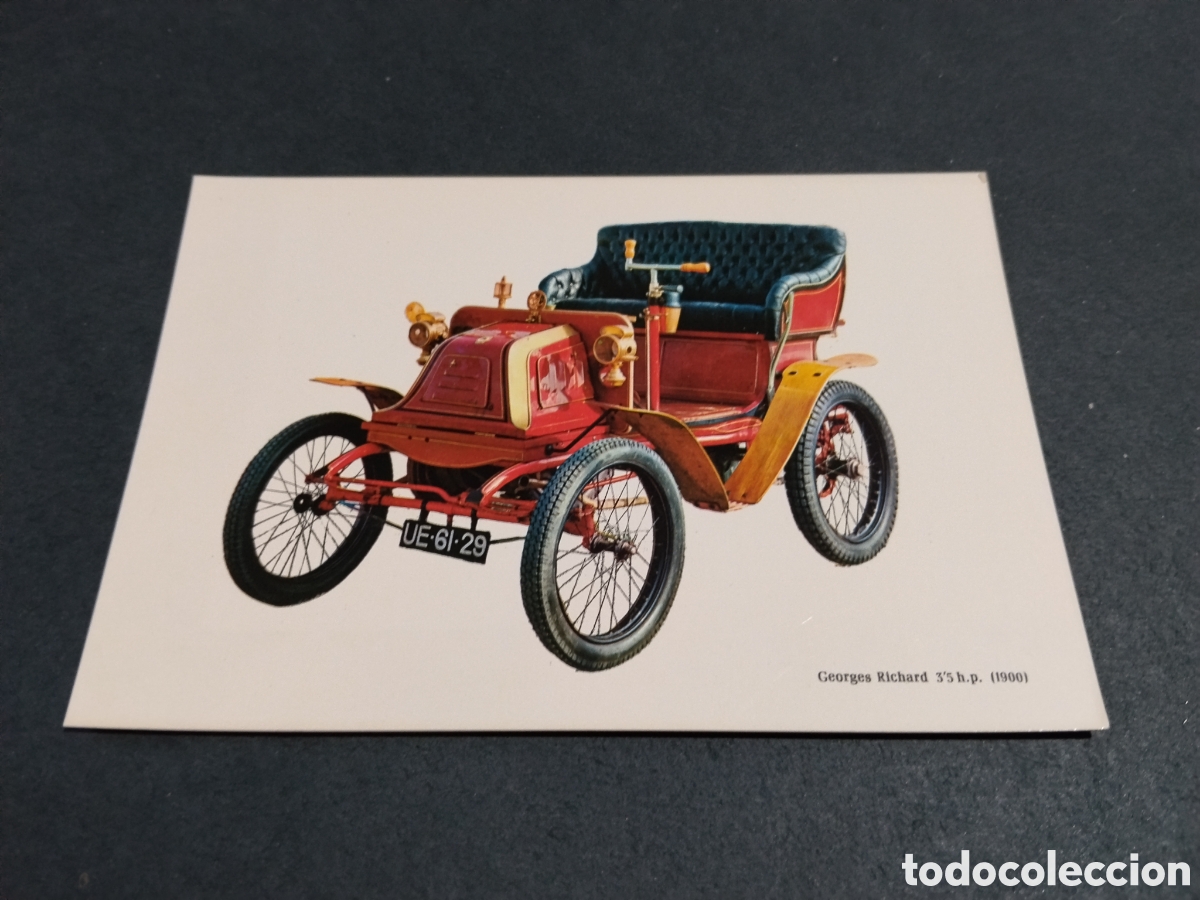 Postales: Postal Coche de &eacute;poca, George Richard