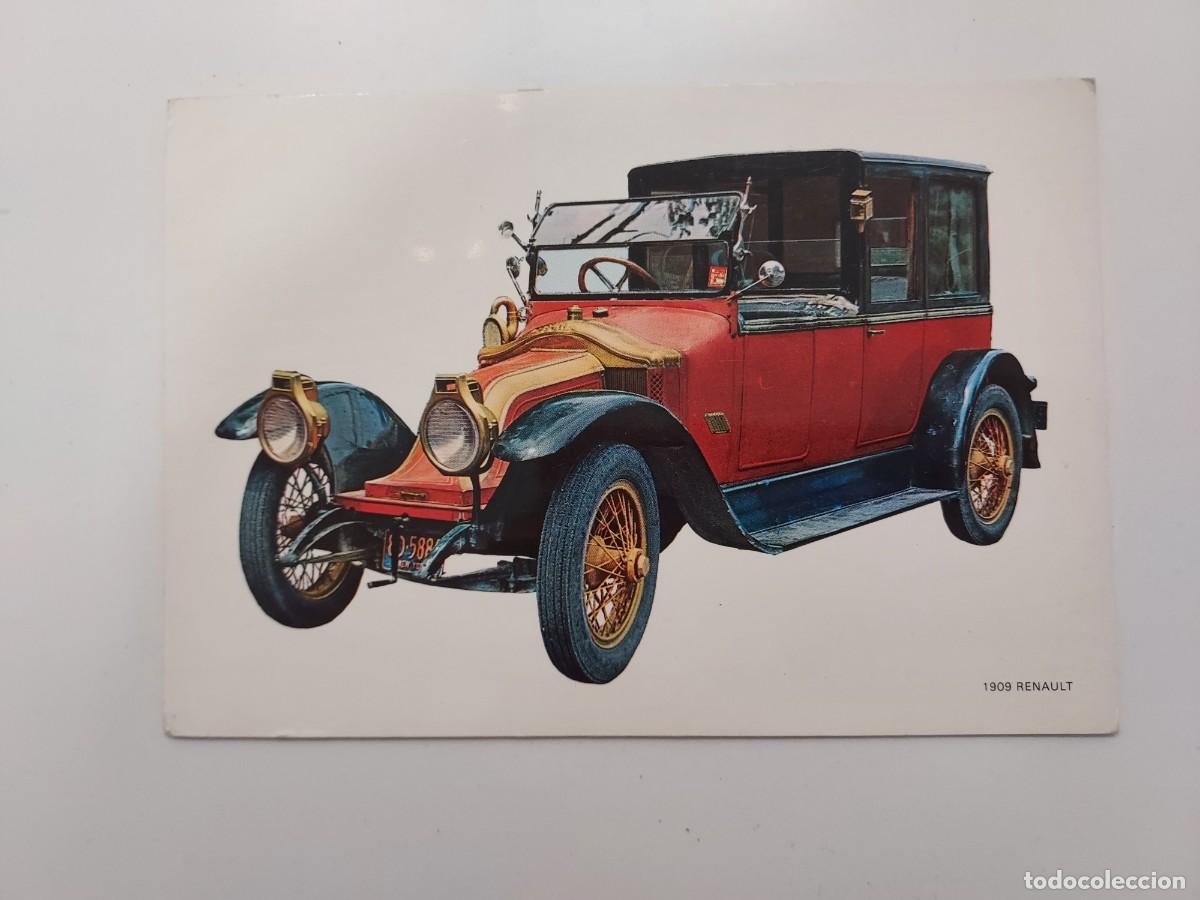 Postales: POSTAL AUTOMOVIL CLASICO 1909 RENAULT. 1968. SIN CIRCULAR. CYZ