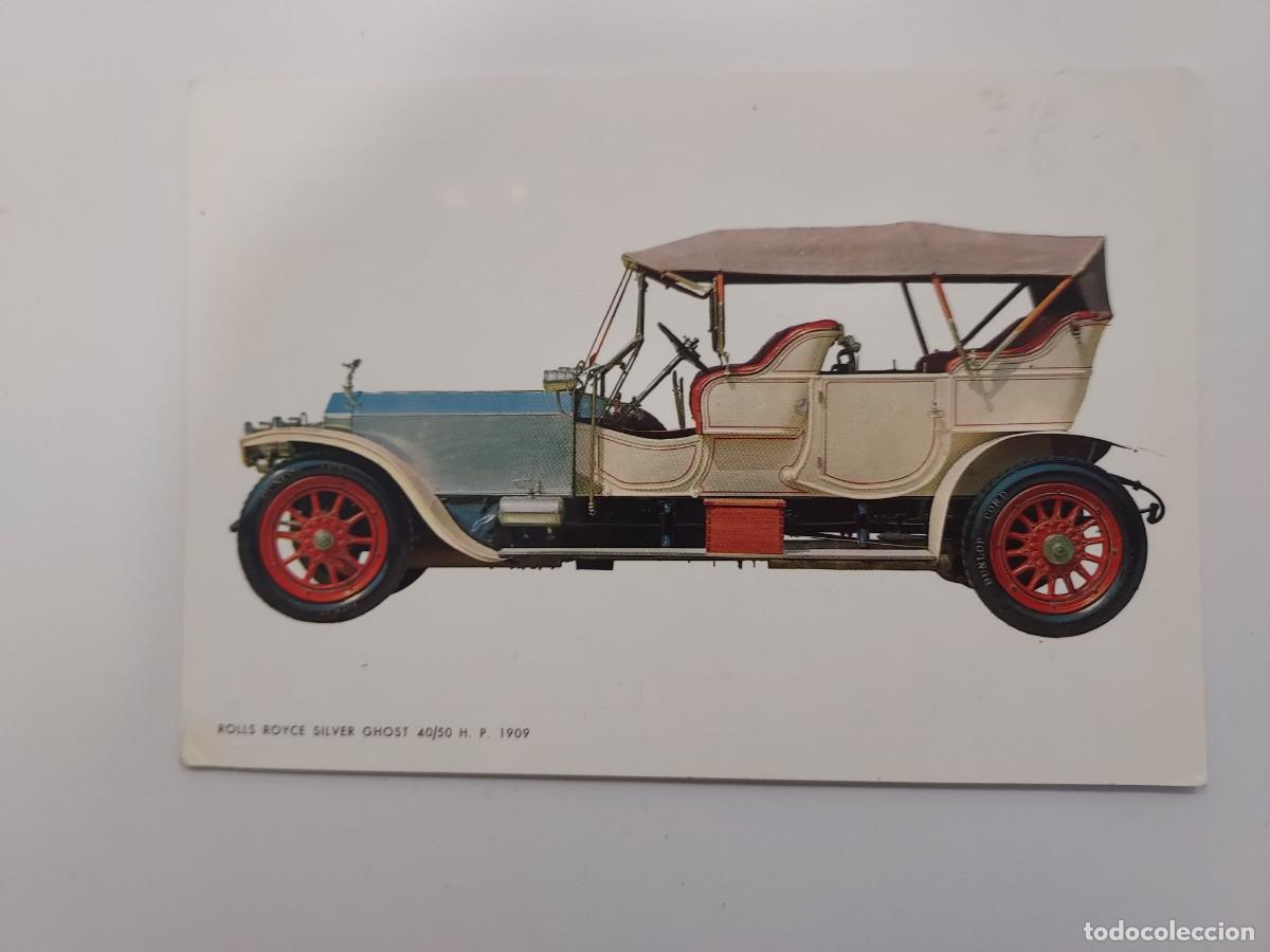 Postales: POSTAL AUTOMOVIL CLASICO ROLLS ROYCE SILVER GHOST 40-50 HP 1909. 1967. CIRCULADA. CYZ